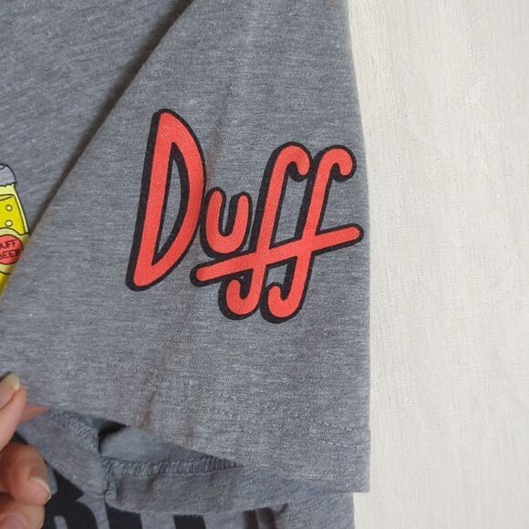 Universal Studios Florida Simpsons Duff Beer T-shirt Size L - Picture 3 of 6